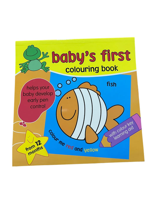 Baby's First Colouring Book